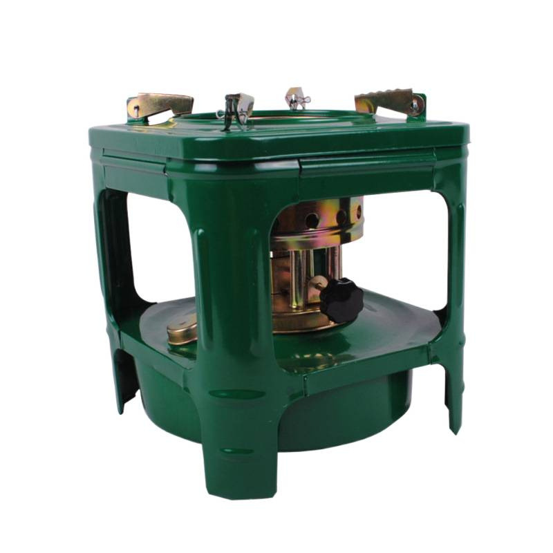 Estufas a prueba de viento para campamento de hogares de usuarios de la marca de queroseno de rueda de lanzamiento integrada con cabezal de estufa central