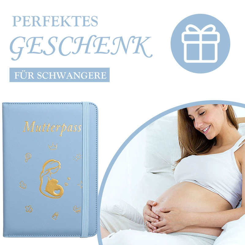 Обложка трансграничного специального журнала для беременных А5 оснащена такими разделами, как свидетельство о вакцинации страховой карты с ультразвуковым изображением.