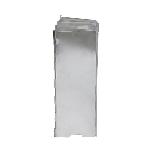 Outdoor foldable camping aluminum wind shield for camping and picnic cooking flat gas stove alcohol stove cookware wind guard