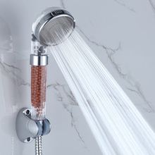 Household handheld pressurized shower nozzle rain shower set