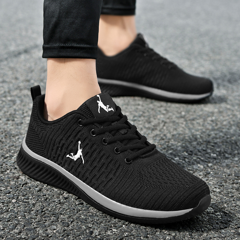 Men's Shoes Summer Mesh Breathable Single Shoes Men's 2025 New Thin Casual Versatile Lightweight Soft-Soled Sports Mesh Shoes
