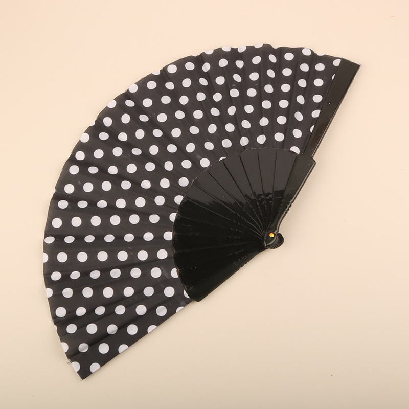 Abanico Plegable de Encaje de Plástico, Estampado, para Danza image 110