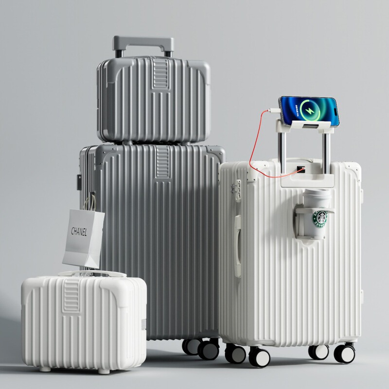Retro Suitcase for Women 20inch with Wheels, Student Travel Suitcase with Universal Wheels 24inch for Men 28inch Password-Protected Carry-On Suitcase Retro Suitcase for Women 20inch with Wheels, Student Travel Suitcase with Universal Wheels 24inch for Men 28inch Password-Protected Carry-On Suitcase