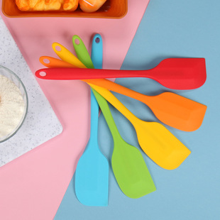 Silicone Spatula Large Baking Tool Spatula Integrated Soft Spatula Cream Spatula Mixing Spatula Cake Spatula