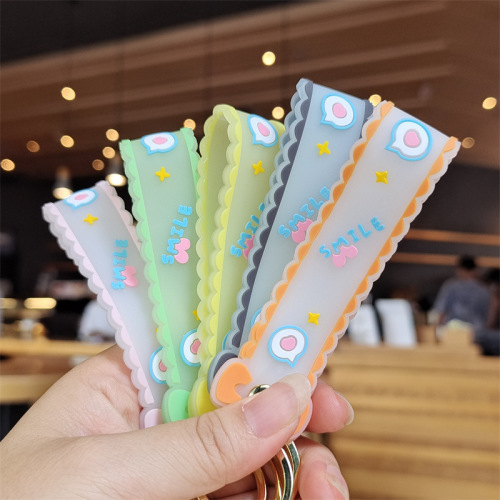 Sanrio cartoon key chain cute animal big-eared dog doll girls bag pendant car key chain wholesale