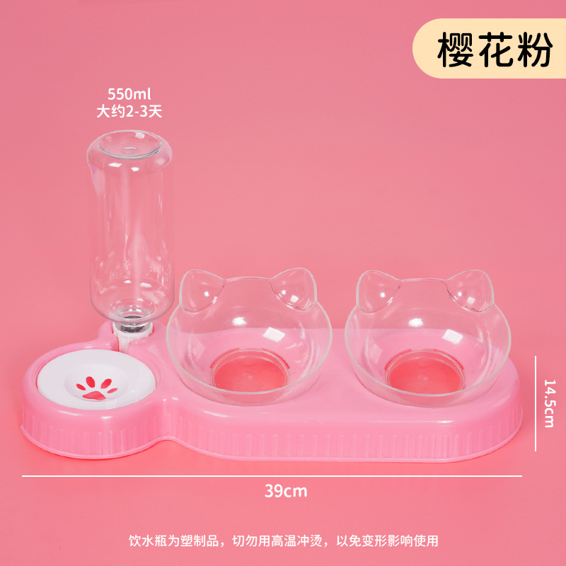 Polvo de flor de cerezo + tazón transparente