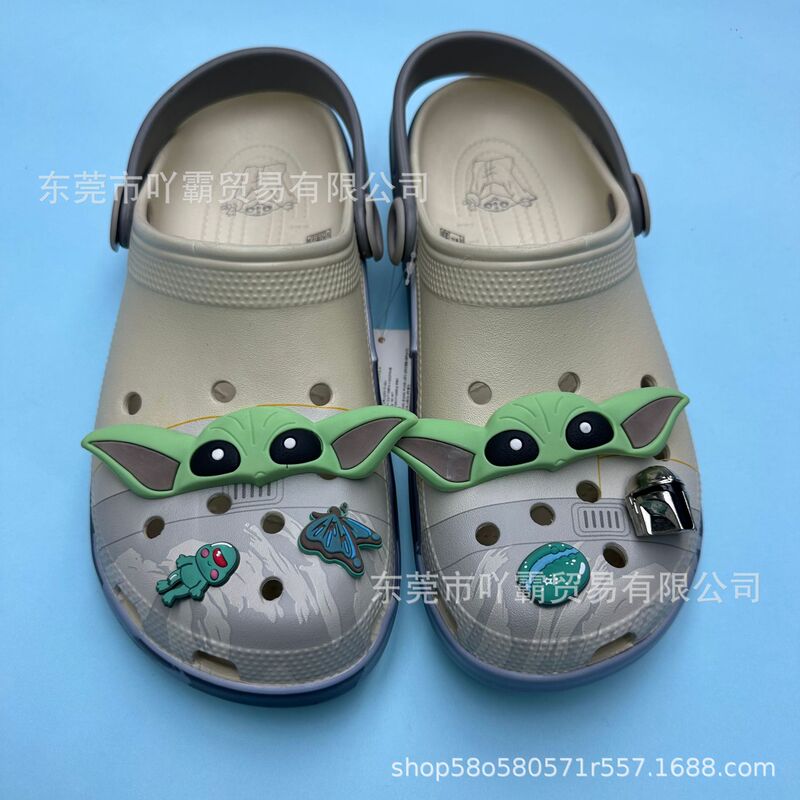 Star Wars Collaboration Clogs Unisex Children's Eva Non-Slip Closed-Toe Beach Sandals DIY Accessories Star Wars Collaboration Clogs Unisex Children's Eva Non-Slip Closed-Toe Beach Sandals DIY Accessories
