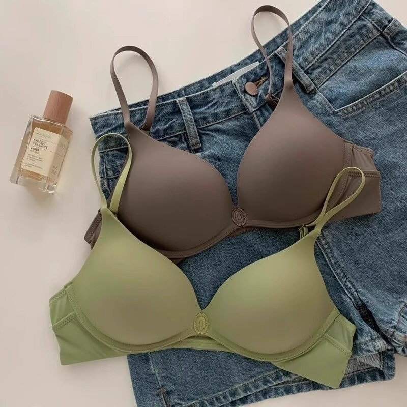 Front Button Bra for Women with Small Breasts, Push-Up Without Empty Cup, U-Shaped Large Backless Seamless Beautiful Back Bra 2025 New Hot Style