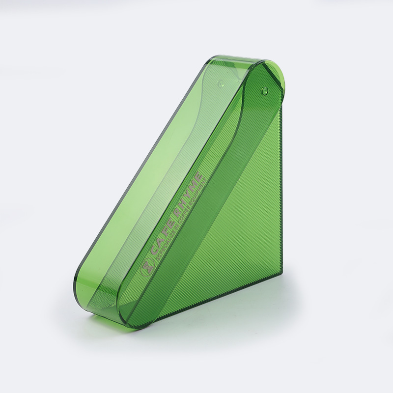 Caja de almacenamiento de papel de filtro de café de mano V60 caja de papel de filtro en forma de abanico V01/101 papel de filtro soporte de papel de filtro de almacenamiento a prueba de polvo