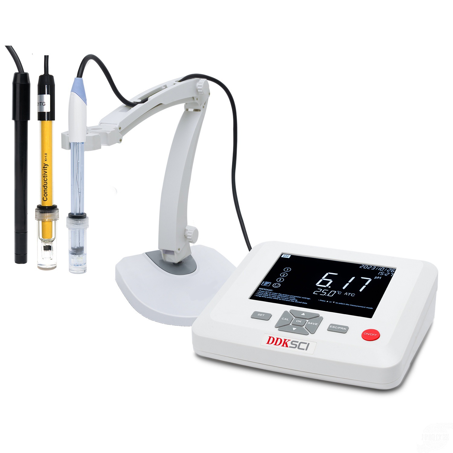DDK龙联科 PCD100台式多参数分析仪电导率PH计酸碱度测试仪