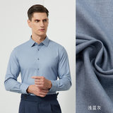 Màu xanh nhạt xám-dài cỏ-cổ vuông-08