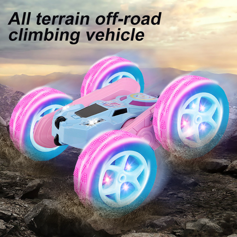 Cross-Border Exclusive Supply Remote Control Car Double-Sided Drifting Stunt Car 2.4g Lighting 360 ° Remote Control Swing-Arm Children's Toy Car Cross-Border Exclusive Supply Remote Control Car Double-Sided Drifting Stunt Car 2.4g Lighting 360 ° Remote Control Swing-Arm Children's Toy Car