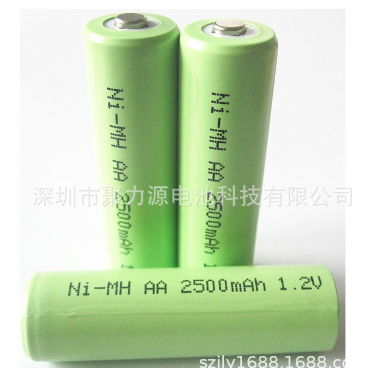 供应镍氢充电电池AA2500MAH KTV表克风仪器剃须刀玩具牙刷电池