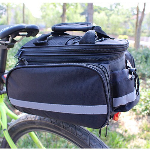 Mountain bike rear rack bag, cycling bag, bike bag, long and short trip backpack, Sichuan-Tibet equipment bike backpack