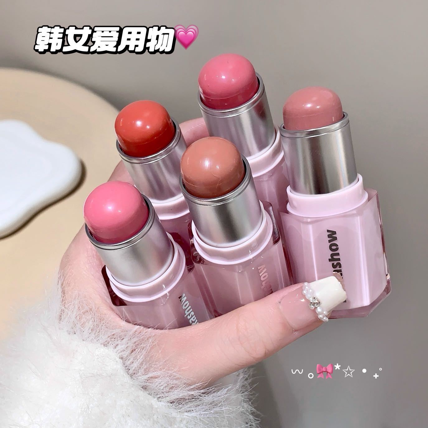 kakashow, blush de agua, blush mate coreano, blush cosmético, blush al por mayor