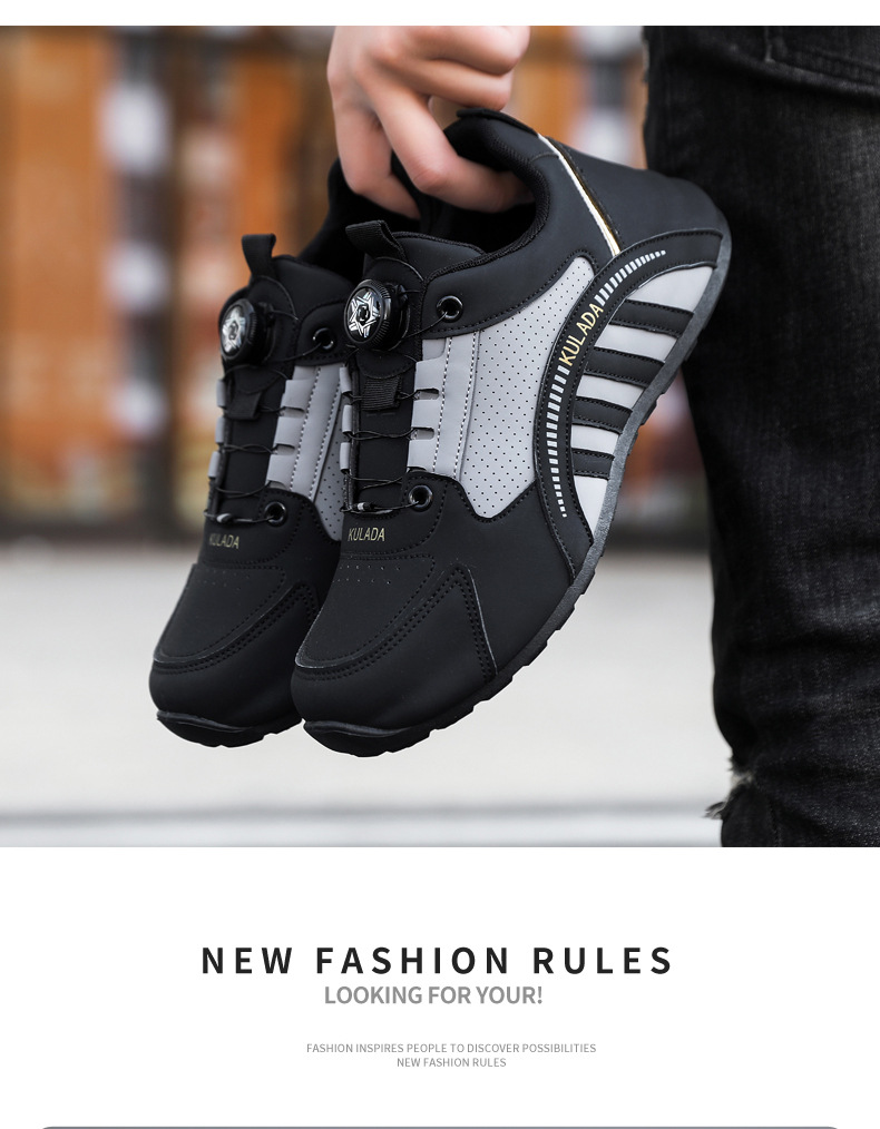 Trend 2024 Nuovo pulsante rotante Scarpe da papà traspiranti sportive versatili da corsa di fascia alta da uomo_voghion.com