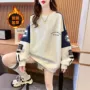 宽松字母加厚秋冬卫衣