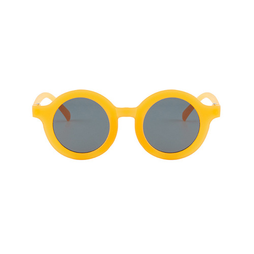 New children's sunglasses, cute cartoon small circle glasses, children's sunglasses for taking pictures, baby sun visors