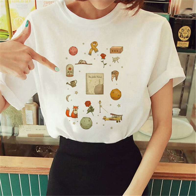 112g Weight Short Sleeve Sleeve Length Pullovers Placket Type Regular Sleeve Sleeve Type Polyester Fabric Type Regular Top Length T-shirt Tops Type Daily Occasion Round Neck Neckline Breathable Function Regular Fit Fit Type Printing Pattern Summer, Spring, Autumn Season Women'S Gender Printing Design Fashion Style Wholesale Women'S Fashion Printing Short Sleeve Printing T-Shirts 5