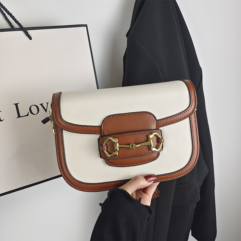 Small Saddle Women's 2023 New Light Luxury Network Red Fashion Versatile One Shoulder Crossbody Bag Tide_voghion.com