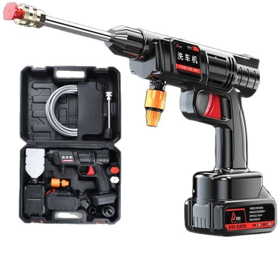 High Power, Wireless Portable Car Wash | High pressure car wash water gun