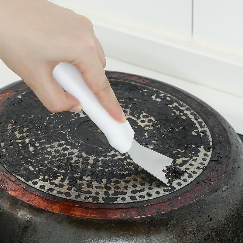Heavy oil and dirt cleaning shovel multi-functional deicing hood gas stove kitchen tile dirt scraper cleaning tool