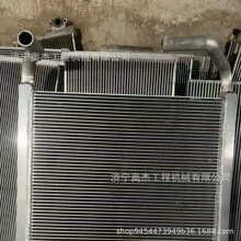 913F MAX挖掘机耐用原车水箱 精准适配尺寸 抗老化长效稳定挖机散