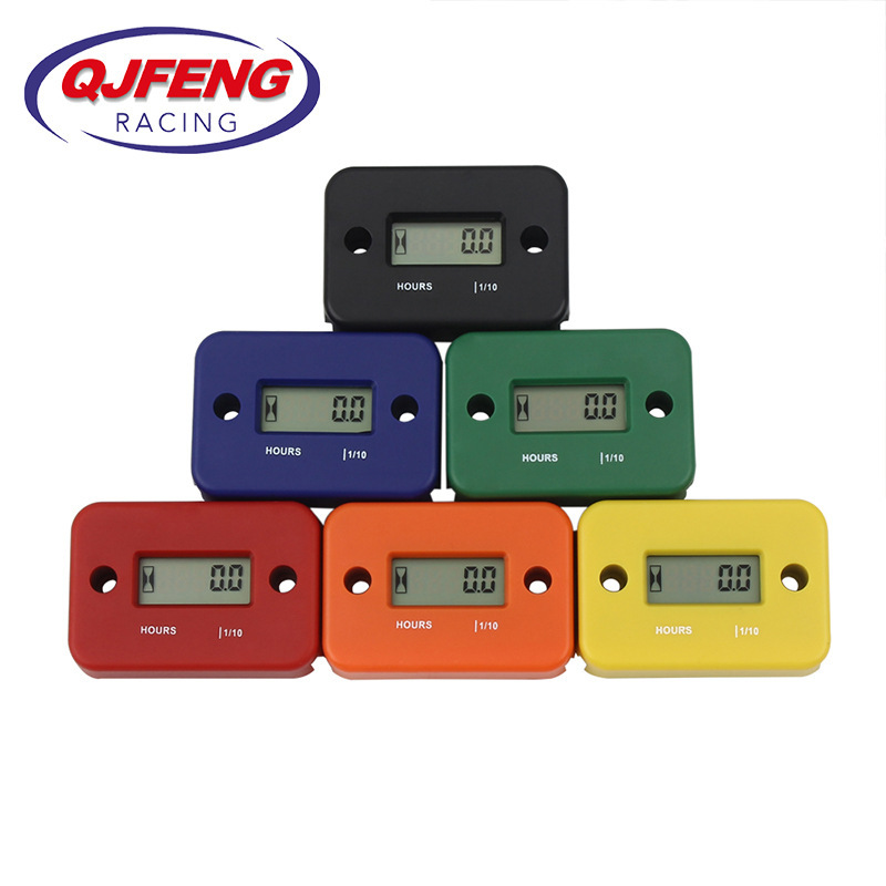 Motorcycle Timer Lcd Waterproof Numerical Display Engine Maintenance and Repair Sensor Digital Timing Instrument