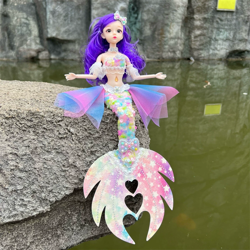 Doll, children's toy, 12 inch, mermaid, Birthday gift