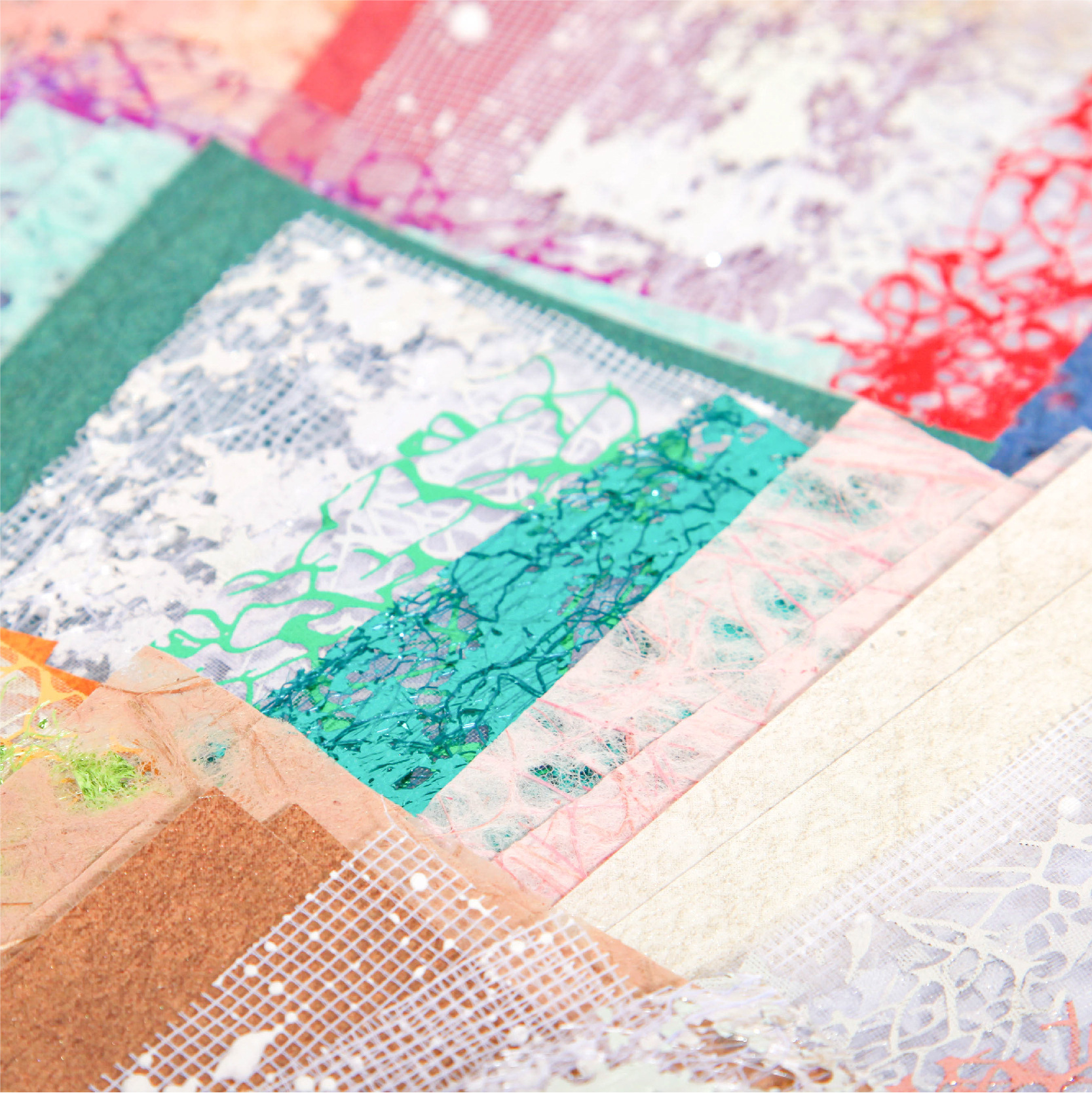 Retro Story Mesh Mixed Material Pack serie de lámina de oro tela de mano diy paisajismo material de decoración