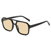 Sunglasses hip-hop style, trend retro glasses solar-powered suitable for men and women, European style