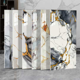 仿瓷砖墙贴自粘防水防潮客厅背景墙面遮丑装饰仿大理石墙板铝塑板