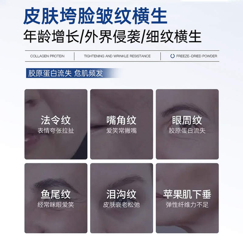 Xianghe ブルー銅ペプチド凍結乾燥粉末は、損傷した皮膚バリアを修復し、小じわを軽減し、引き締め、しわ防止美容サロン卸売|undefined