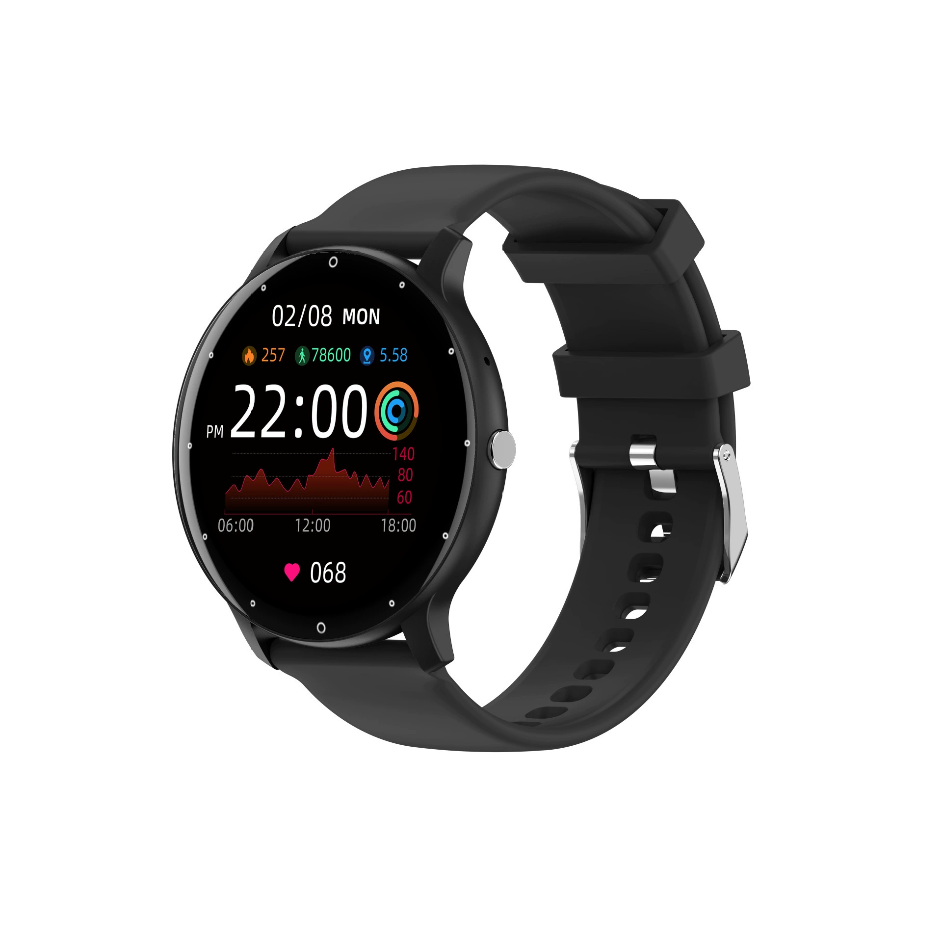 Travel bracelet pro, bluetooth, отслеживает сердцебиение, контролирует уровень кислорода