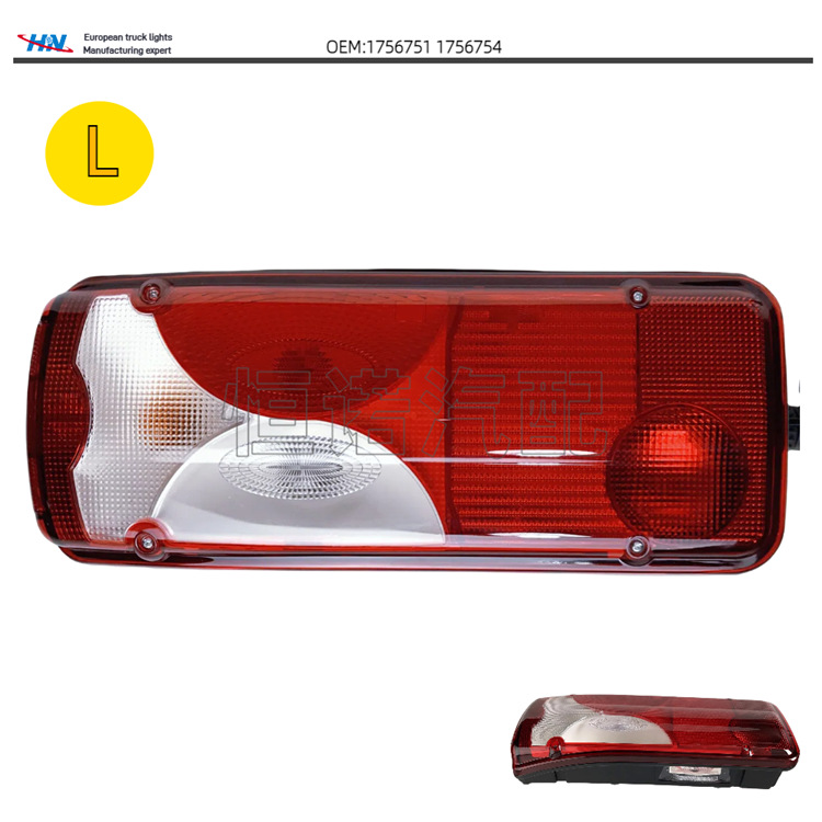 SCANIA Lámpara de freno con bombilla para camiones Scania Tractor Bomberos