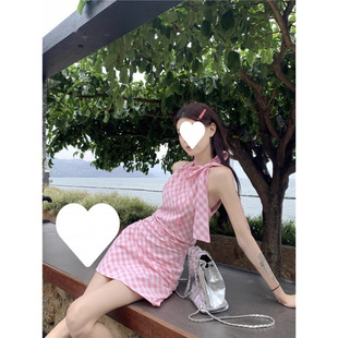 ��ɫ¶��o��첱�����B��ȹ��Ů��2025���¿�����Y��ʽ���ζ�ȹ