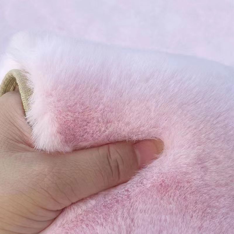 가벼운 핑크 (모조 토끼 봉제)