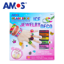 AMOS韩国进口免烤胶画套装 DIY手工饰品儿童创意玩具益智六一礼物