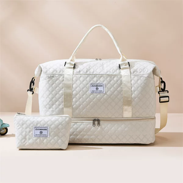 Travel Bag, Large Capacity, Short-Distance Business Trip Luggage Bag, Maternity Accommodation Storage Bag, Fitness Yoga Mother-In-Law Boarding Bag