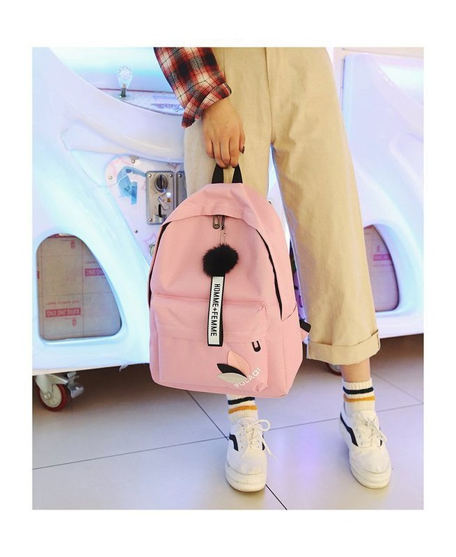 キャンバスバックパック女性用 2025 新しいカレッジスタイル韓国スタイルモリシリーズ Baoyue Xiaoxin 中学生バッグ|undefined