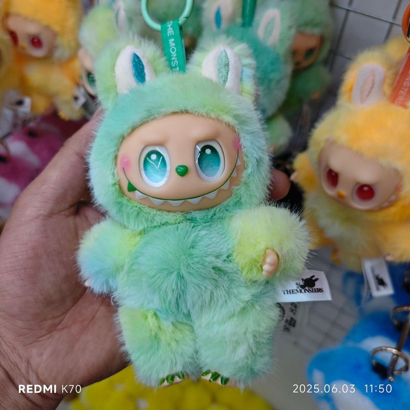ソースメーカー labubu ペンダント labubu ビニールぬいぐるみ男性インターネット有名人キーホルダーバッグぬいぐるみ|undefined