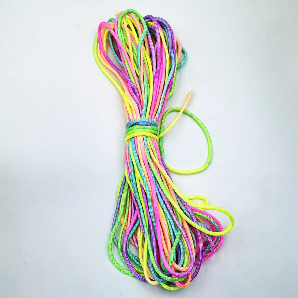 7-Core 4mm cuerda de paraguas al aire libre multifuncional montañismo paracaidista cuerda de tracción escapar equipo de salvamento cuerda de seguridad 31 m cuerda de paraguas