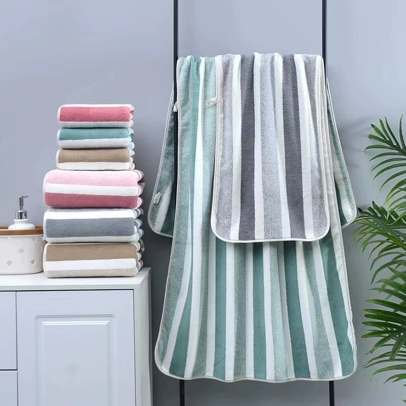 Полотенце для взрослых из кораллового флиса, впитывающее, приятное для кожи, быстросохнущее, подарочный набор, для праздников, корпоративных мероприятий, для купания