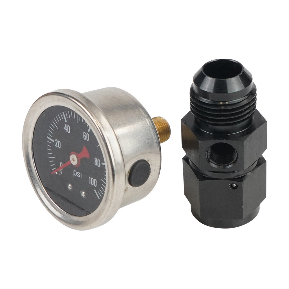 AN, Qìchē automobile instrument - oil-gauge-with-an10-conversion-connector
