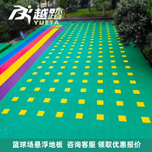 乐其地板幼儿园悬浮地板垫轮滑场地垫篮球运动场防滑耐磨软塑防水