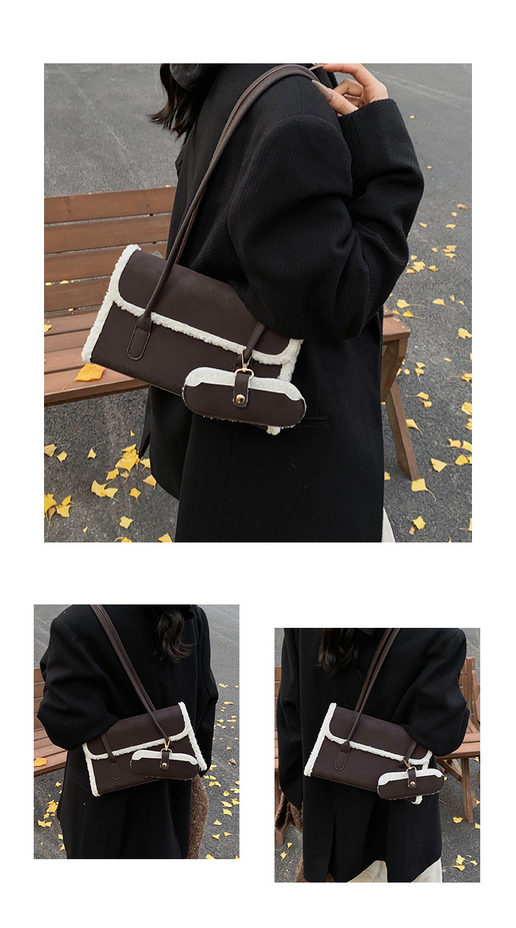 Piccola borsa a tracolla retrò da donna, borsa alla moda_voghion.com