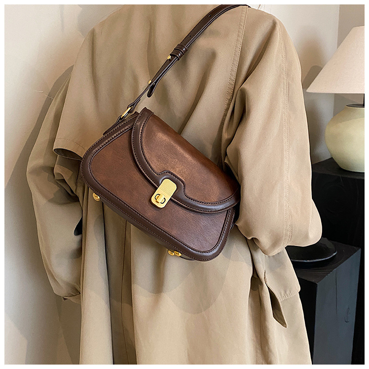 Women's Crossbody Bag Contrast Colour Small Square Shoulder Bag_voghion.com