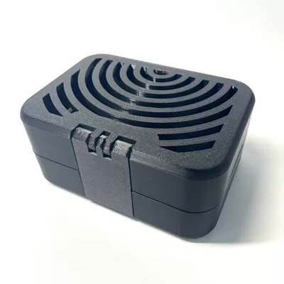 3D-Printed Modern Minimalist Car Fragrance Perfplant seat - black
