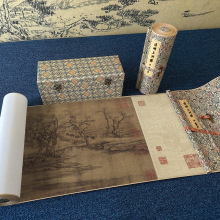 ✅张择端清明上河图完整版全景仇英清院本高清国画长全卷轴十大名