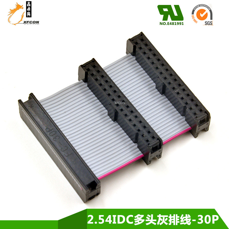 ͷIDCƷ 2.54FC-30P ߲ĳȿͼ